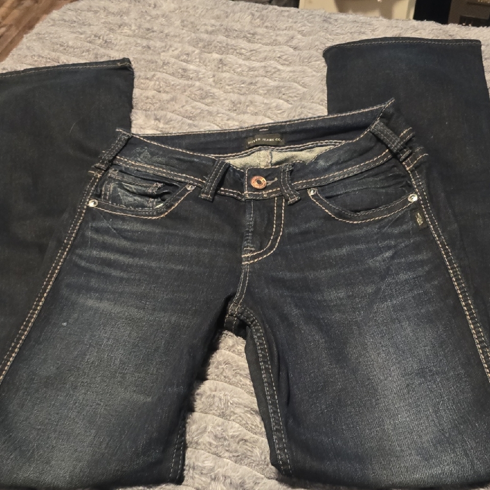 Silver Jeans Suki Slim Boot Size 28x33